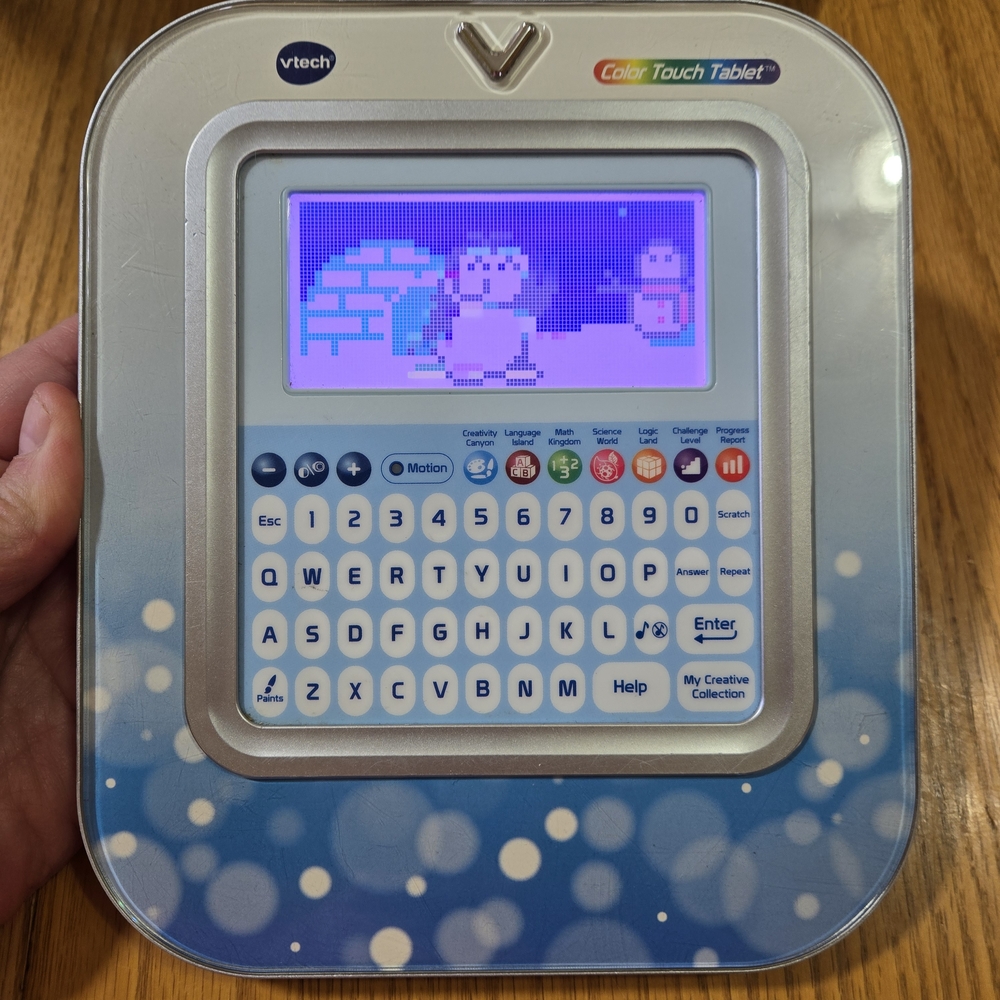 Blue Color Touch Tablet